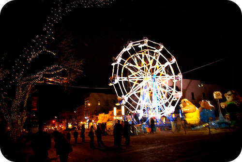 downtown Christmas carnival