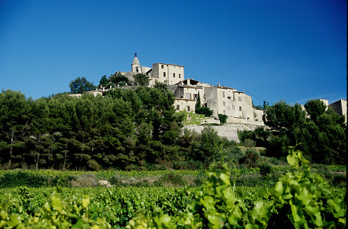 The beautifull hilltop village of Crillon le Brave in Provence. Photo: Barry Peters