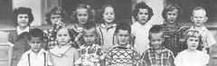 Students of the Kindergargen of St John School in Seward, Nebraska, in 1952