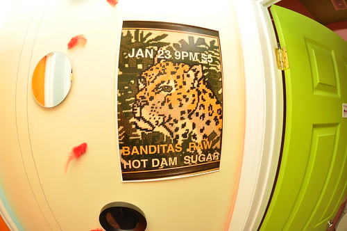 Banditas poster at Raw Sugar