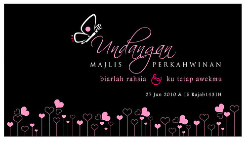 Kad03 2010 Malay Wedding Card