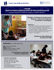 Taller "Adaptaciones Curriculares en Inclusión Escolar"