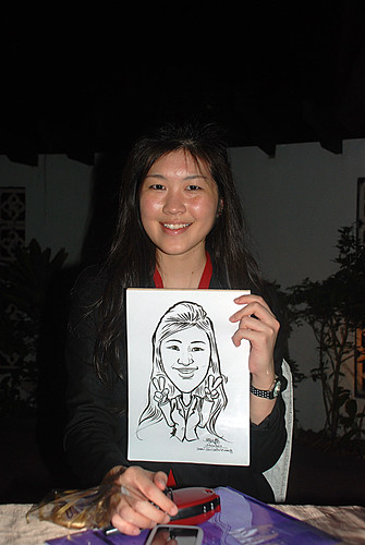 Caricature live sketching for Parkway Health - 6