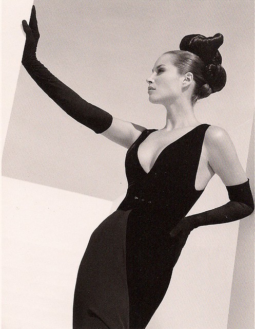 Christy Turlington in Valentino 1995 by Herb Ritts by canno1979