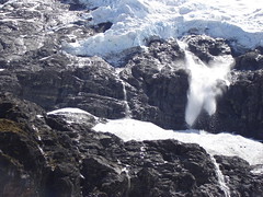 Ice Fall at Rob Roy Glacier