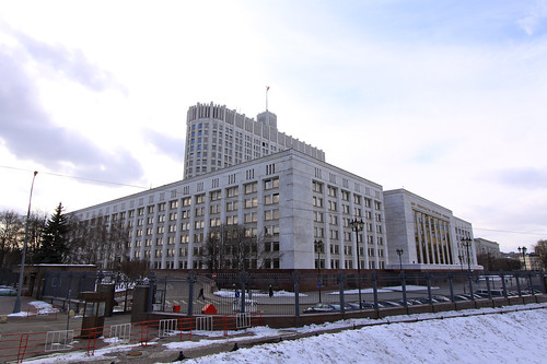 Weisses Haus, Regierungssitz von Russland in Moskau-13 ©  J