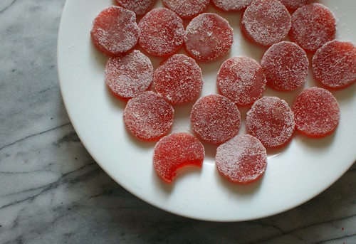 strawberry jellies