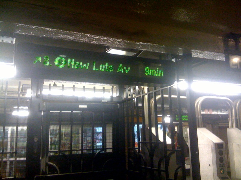 MTA empowers subway schedules