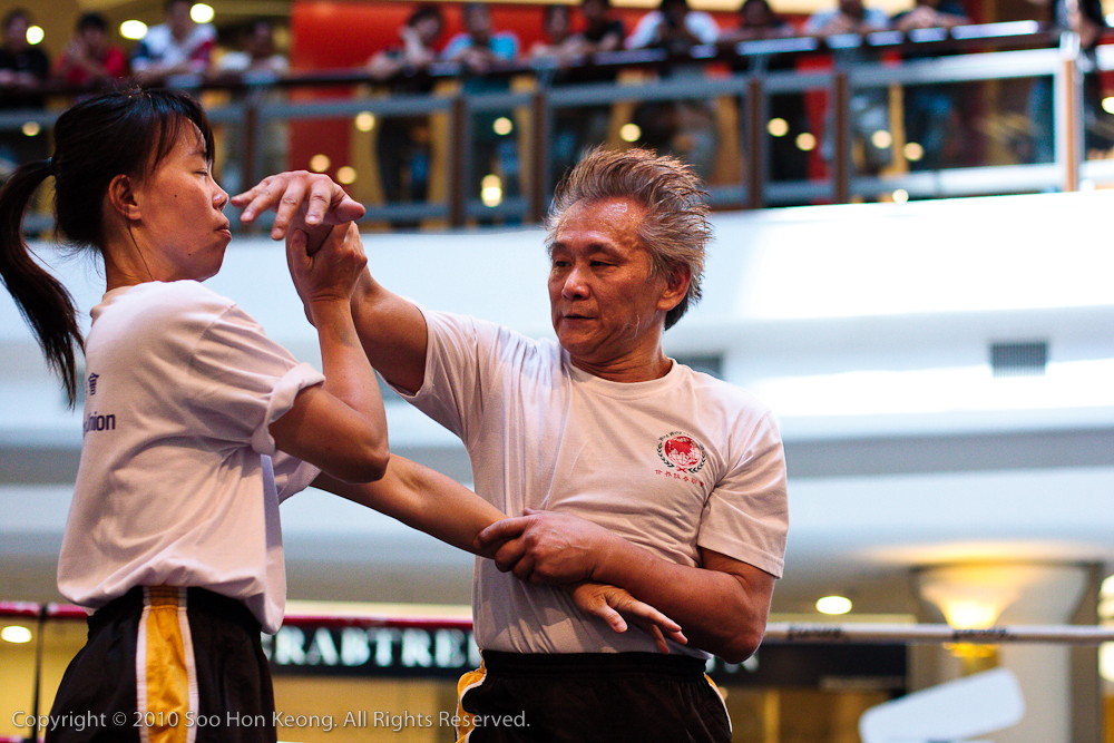 Wing Chun Fighting Demo @ 1Utama, KL, Malaysia