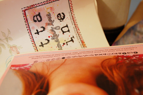 Making a second batch of zines (Photo by iHanna - Hanna Andersson)