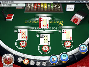 Vegas Rules Multi-Mains Blackjack