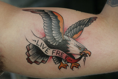 live free Wednesday June 9 2010 this tattoo was done on my good friend 