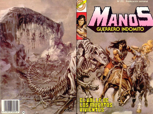 Manos Guerrero Indomito, Cover #20