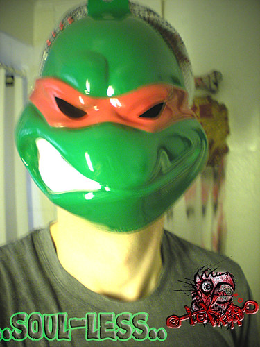 DISGUISE :: Teenage Mutant Ninja Turtles 'Classic Raphael' - BOYS COSTUME { 10-12 }; WALMART exclusive x // Tokka with Souless-RAPH mask !! !!  (( 2003-2010 )) 