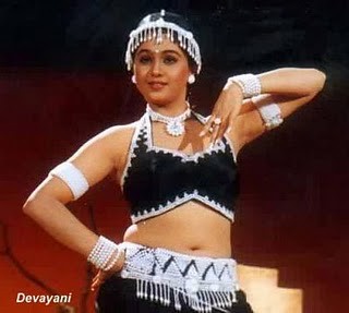 Actress Devayani in dance pose