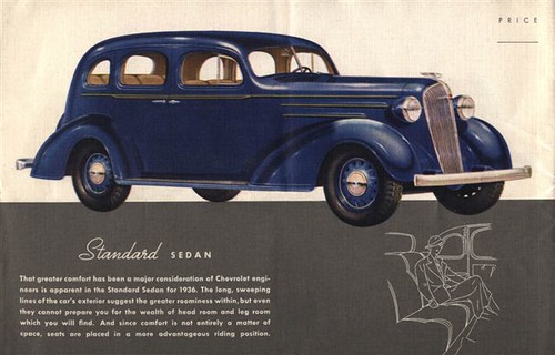 1936 Chevrolet, Standard, 4