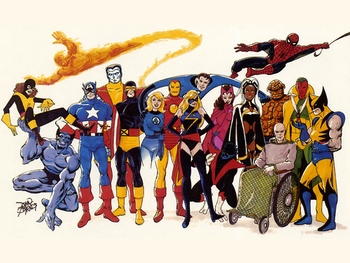 marvel heroes wallpaper. Marvel Heroes wallpaper 1