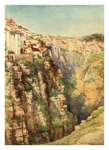 026- Garganta de Roumel en Constantina-Algeria and Tunis (1906)-Frances E. Nesbitt-