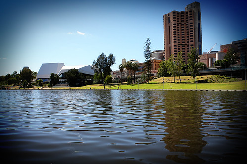 View of Adelaide from River Torrens