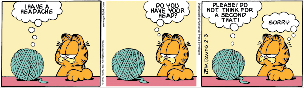 Garfield: Lost in Trnaslation, February 3, 2010
