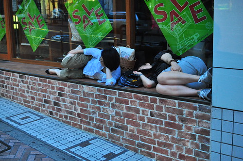 Sleeping Japanese