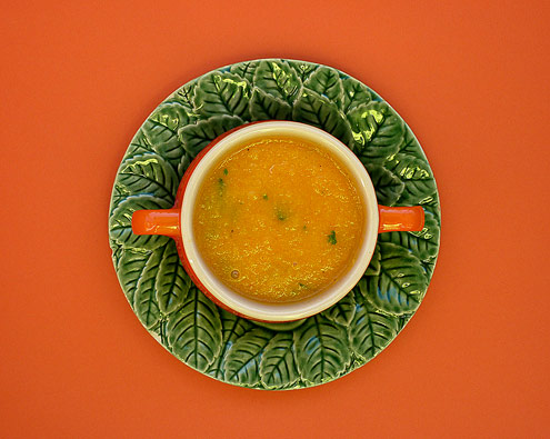 Carrot, Ginger & Honey Soup