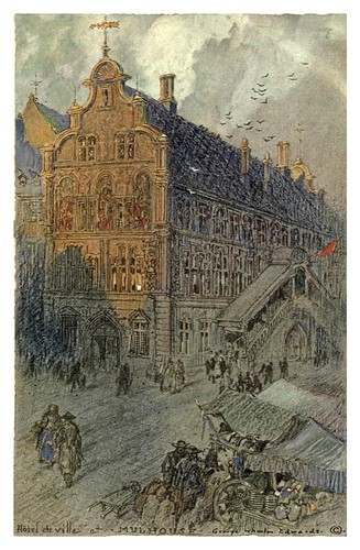 006-Mulhouse ayuntamiento-Alsace-Lorraine-1918- Edwards George Wharton