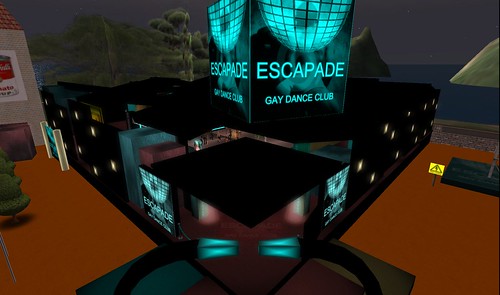 escapade gay dance club in second life