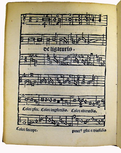 Musical diagram from 'Opusculum Musices'