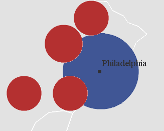 Pennsylvania Philadelphia (Suburbs) 1988