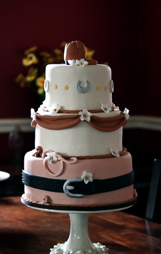 Alissa Pat's Western Wedding Cake