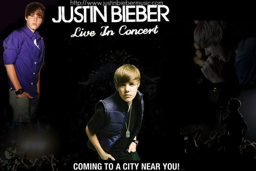 justin bieber concert poster. Justin Bieber Tour Poster!