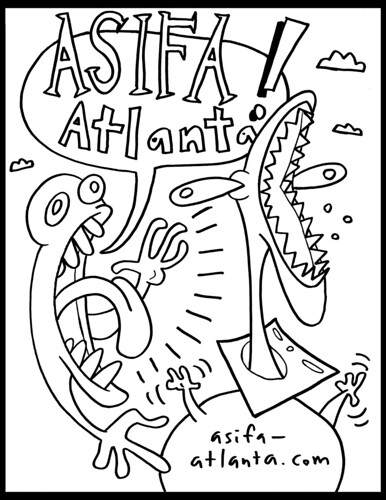 ASIFA-Atlanta Shirt by Brett W. Thompson