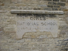 Site of St George's School Established 1815 (plaque)