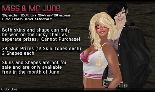 .::CStar::. Miss & Mr June Skins and Shapes