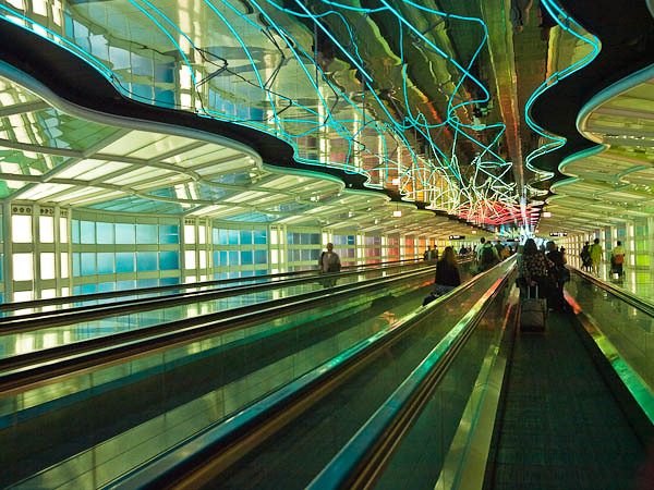 United Terminal at O"Hare International Airport, Chicago