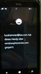 Windows Phone 7 gesperrt