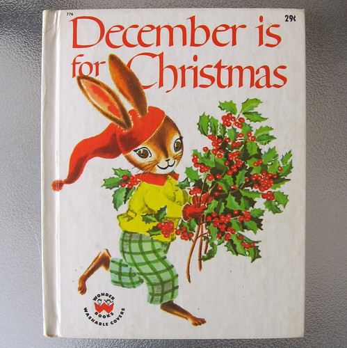 December is Christmas- vintage children's book by crimsoncat05