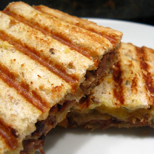 Beef, Blue Cheese & Caramelized Onion Panini