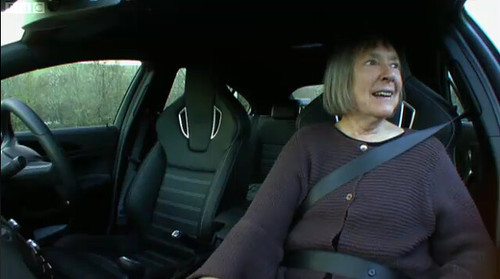Margaret Calvert on Top Gear