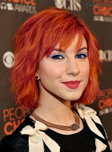 Hayley+williams+blonde+and+red+hair