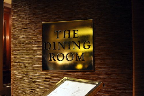 THE DINING ROOM AT THE LANGHAM