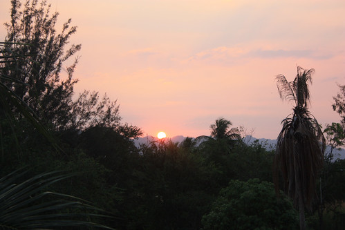 Sunset over Pong Phen