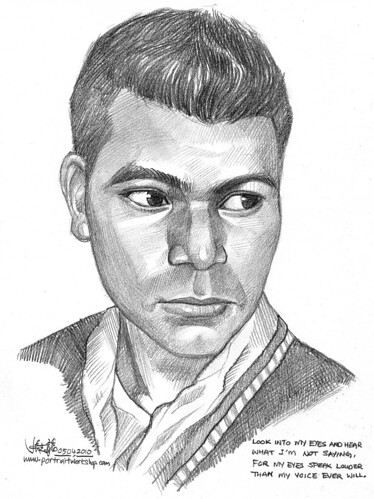Guy portrait in Pencil 050410