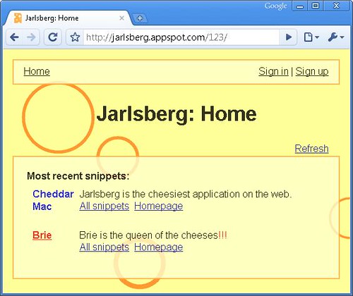 Jarlsberg Vulnerable Web Application