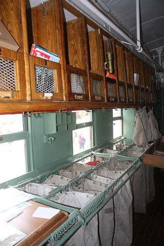 Restored mailcar - North Carolina Railway Museum