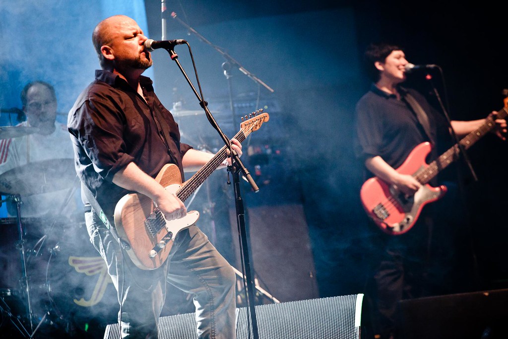 Pixies live at Troxy cakes