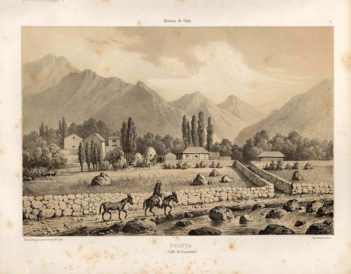 007-Guanta-Valle de Coquimbo-Atlas de la historia física y política de Chile-1854-Claudio Gay