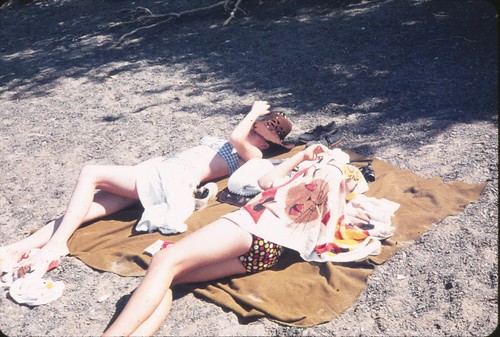 september 1971 sun bathing