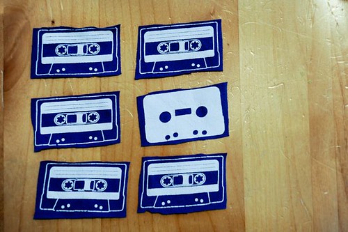 mix tapes cut outs.